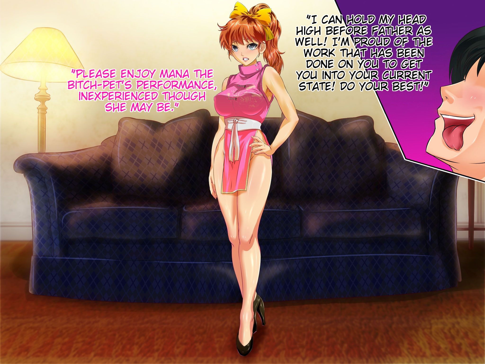 Hentai Manga Comic-Muten no Kaito - The Female Martial Artist Mana Is Cruelly Defeated And Ends Up a Preggo-Bitch-Read-67